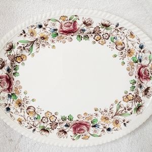 Vintage replacement Serving Platter. Windsor Ware from Johnson Brothers.